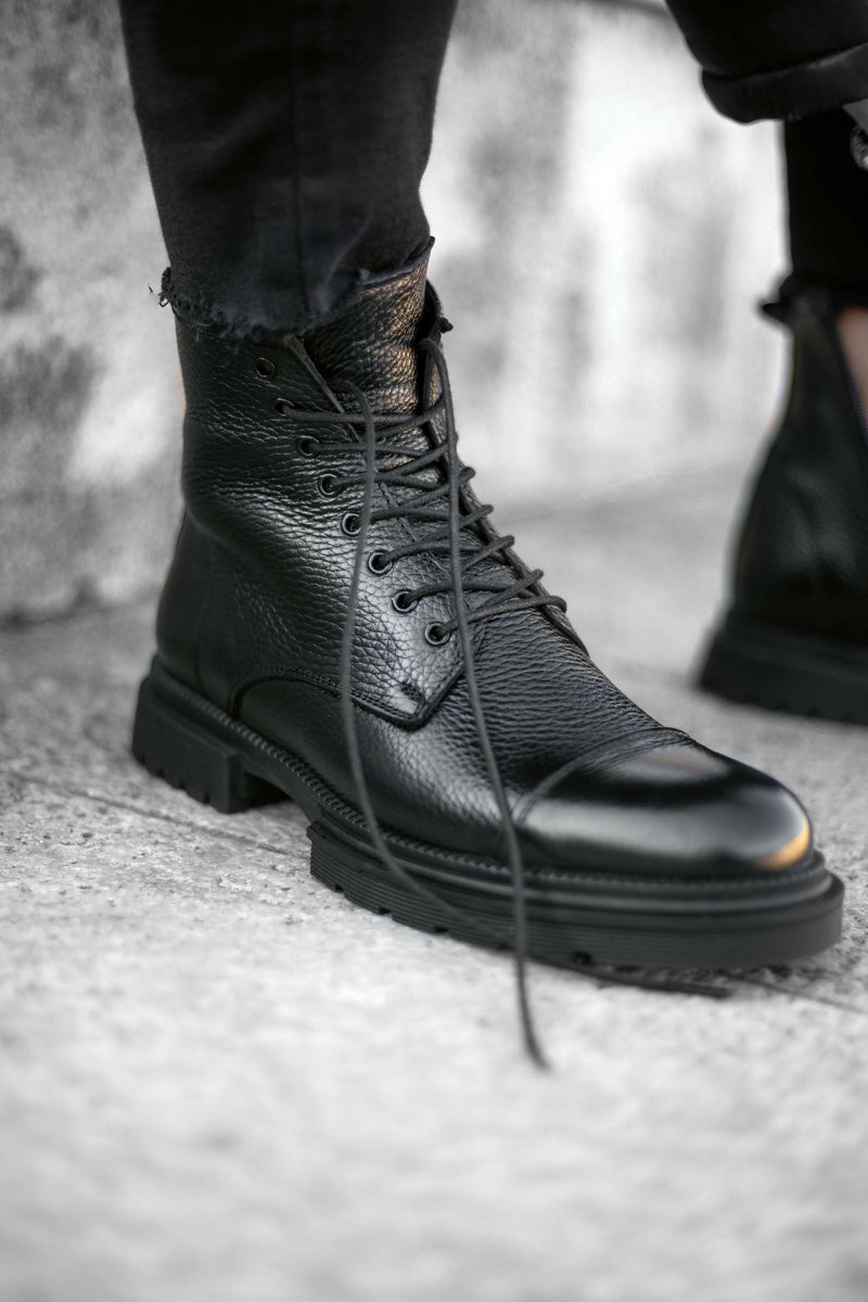 Men's Boots CAVALLO - Calf Leather Black | Pablo Esperanza