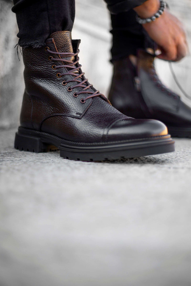 Men's Boots CAVALLO - Calf Leather Brown | Pablo Esperanza